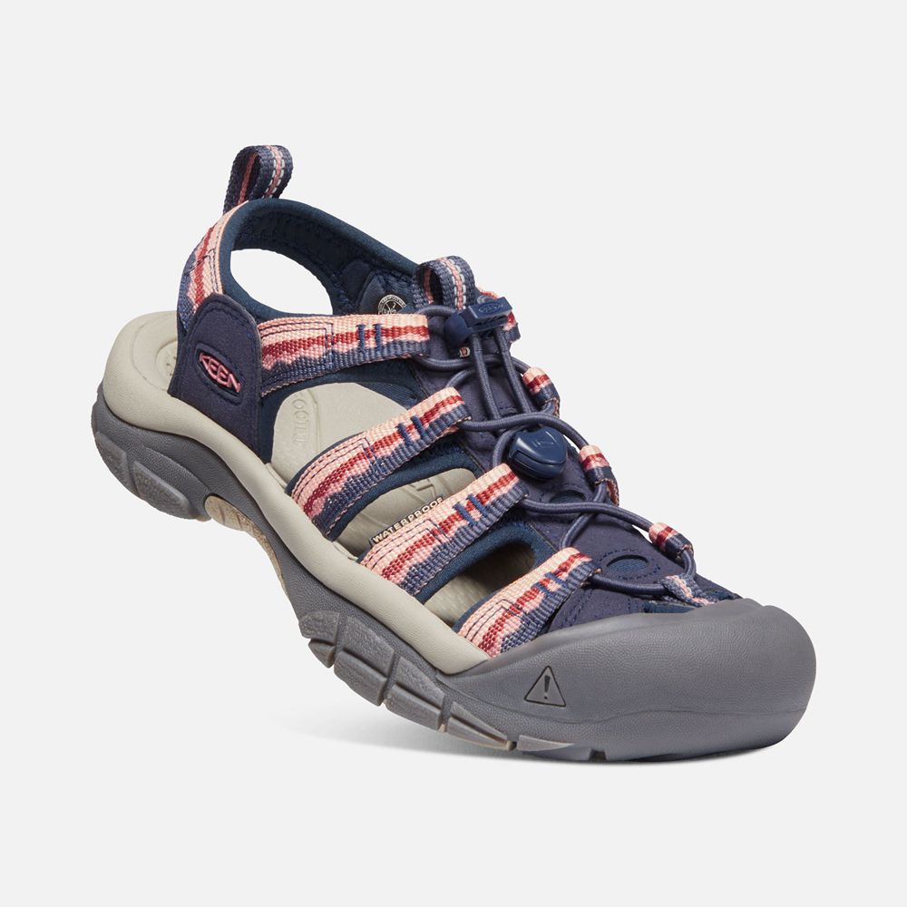 Keen Outdoor Sandalet Kadın Lacivert/Gri - Newport H2 - Türkiye ECYT76349